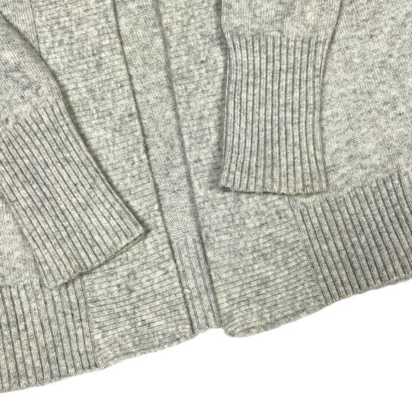 J. Crew Factory Cardigan Grey Open Front Long Sleeve Knit Womens XS Neutral - Picture 10 of 11